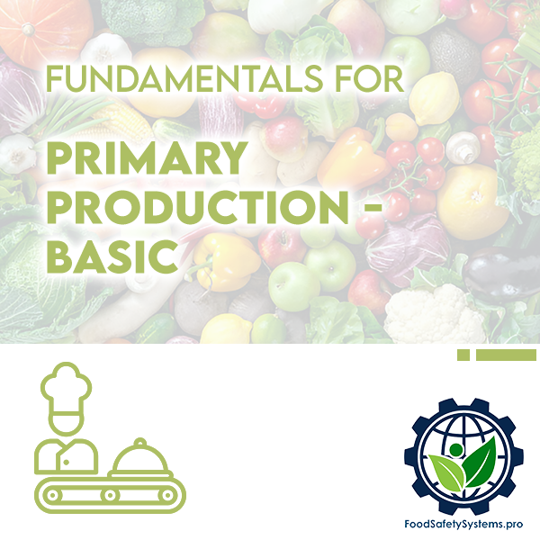 SQF FUNDAMENTALS FOR PRIMARY PRODUCTION INTERMEDIATE